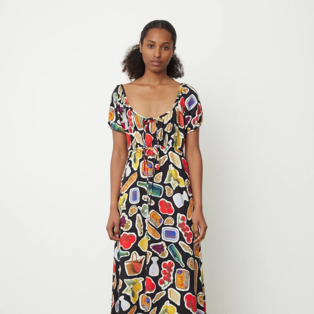 Lisa Says Gah Italian Summer Black Dress